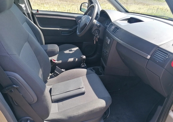Opel Meriva cena 11400 przebieg: 200000, rok produkcji 2009 z Żnin małe 137